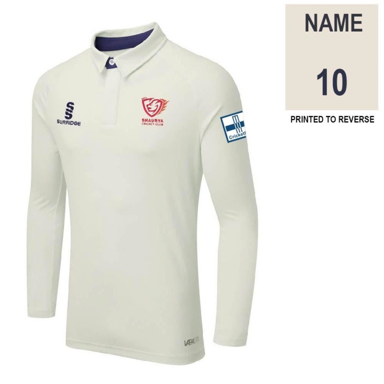 Shaurya CC - Ergo Long Sleeve Navy Trim Shirt