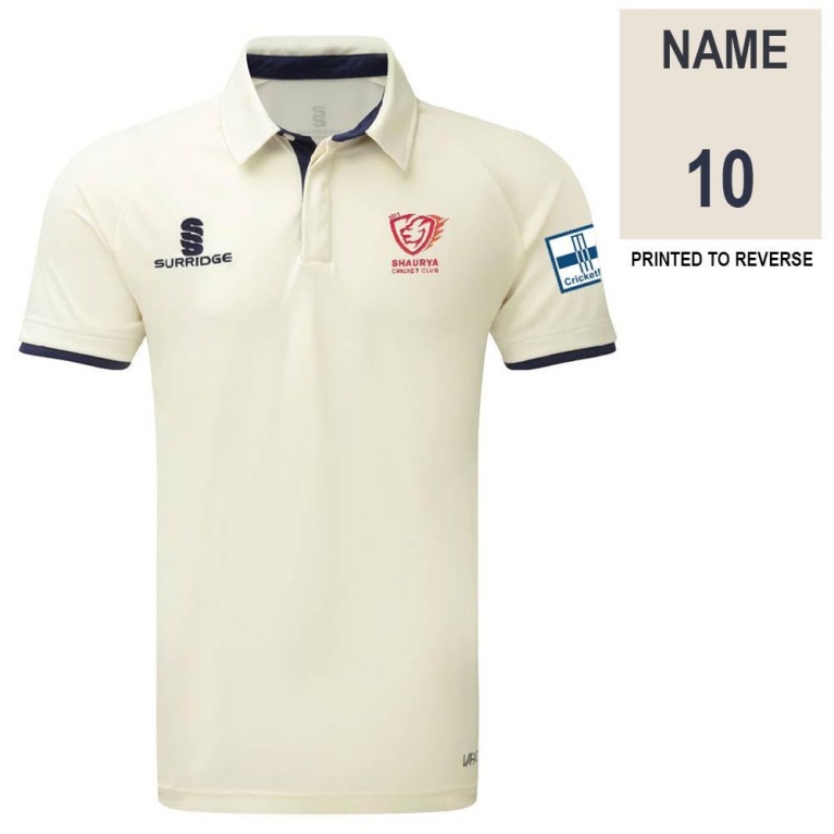 Shaurya CC - Ergo Short Sleeve Navy Trim Shirt